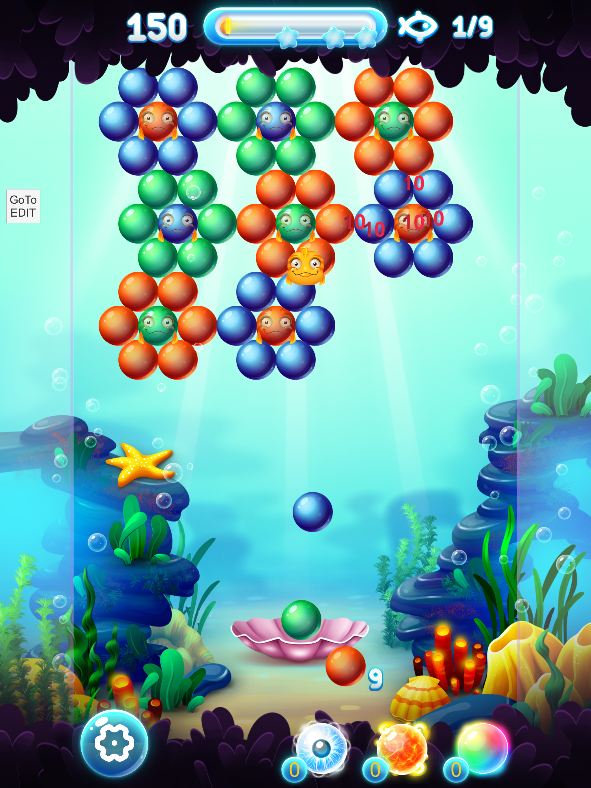 Sea Bubble Shooters screenshot 7