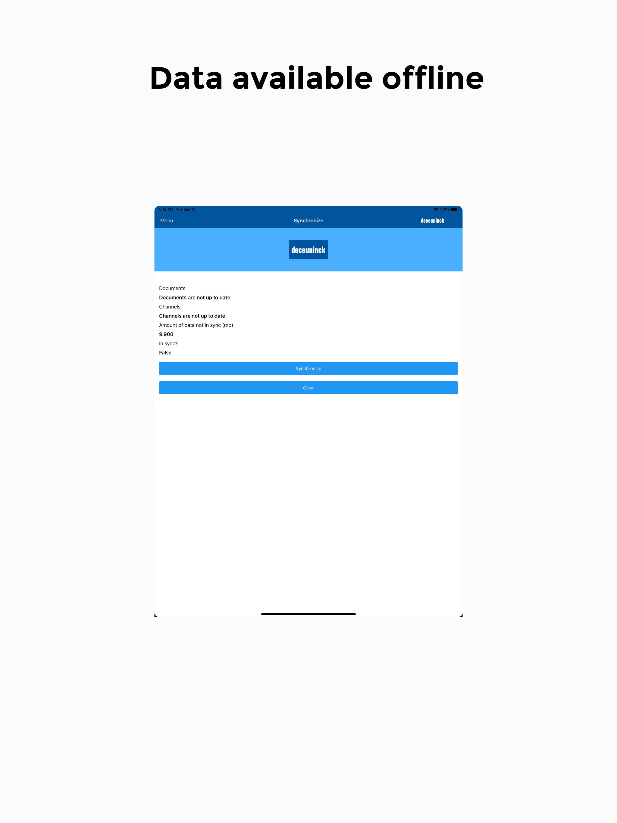Deceuninck Document Viewer