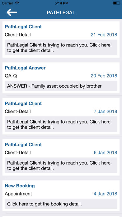 Screenshot 4 of PathLegal App