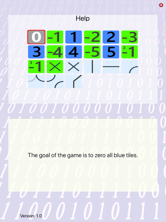 0-Null-Zero iPad screenshot
