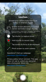LiveCam – Fullscreen Monitor screenshot