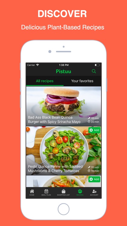 Pistuu: Plant Based Meal Plans screenshot-3