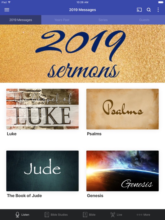 Screenshot #4 pour Sovereign Grace Baptist Church