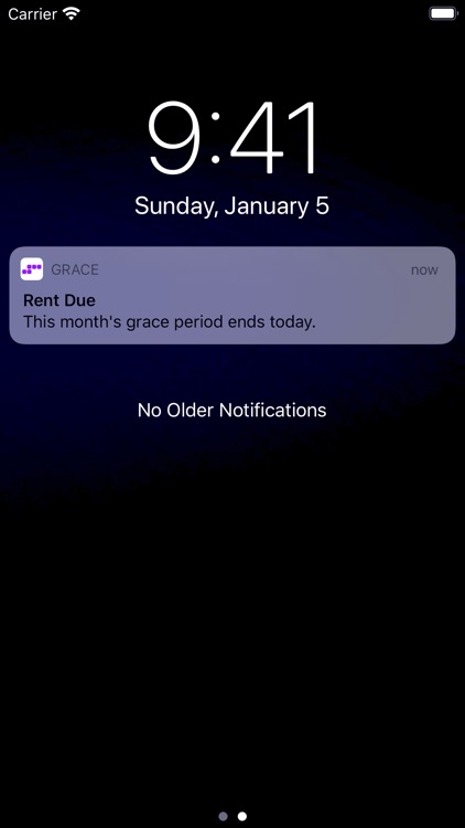 Grace: Rent Reminders