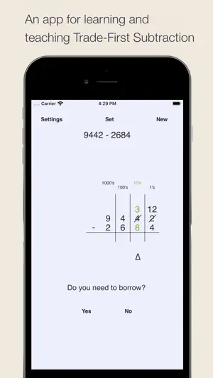 Trade-First Subtraction screenshot 1