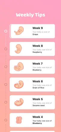 Pregnancy Tracker: Baby Bump: Screenshot 3 von 6