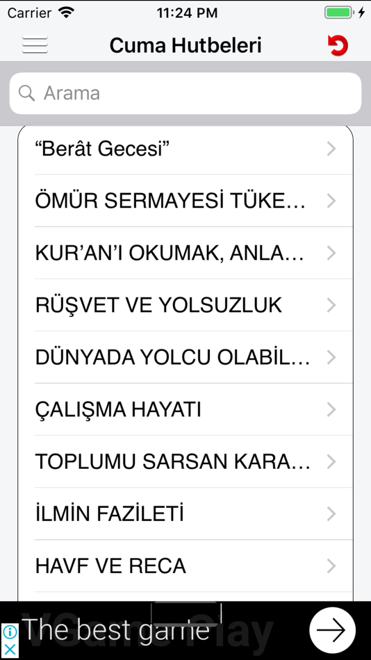#10. Ezan ALARMI (iOS) Podle: Ufuk MARMARA