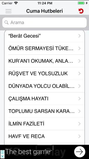 Ezan ALARMI iPhone Ekran Görüntüsü 10