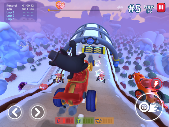 Starlit On Wheels: Super Kart iPad app afbeelding 5