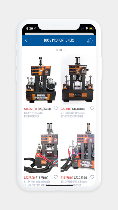 Spray Foam Equipment Screenshot