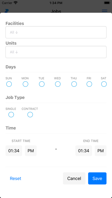 BlueSky Mobile Caregiver App Screenshot