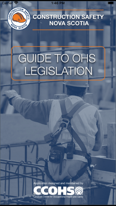 CSNS Guide to OHS Legislation Screenshot