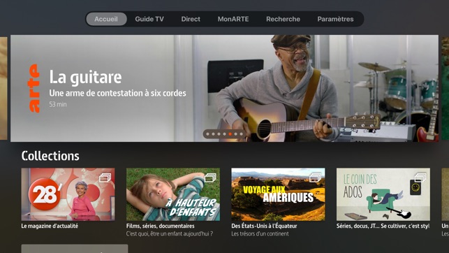ARTE TV : direct, replay et + dans l'App Store