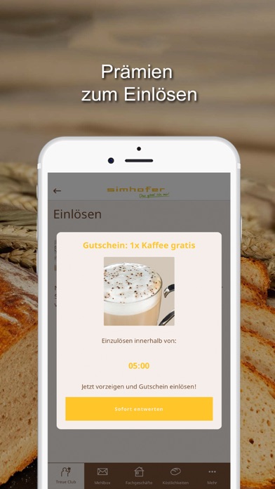 Backstube Simhofer Screenshot