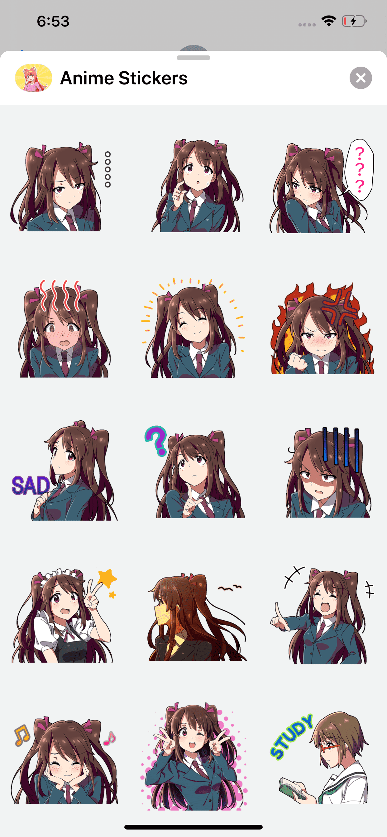 Anime Stickers ⋆