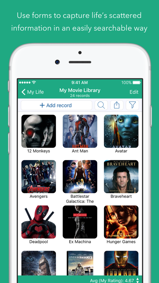 #2. Tap Forms Organizer 5 Database (iOS) 由: Tap Zapp Software Inc.