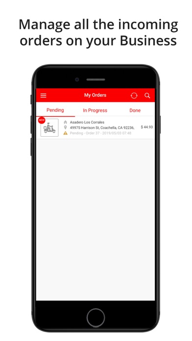 Screenshot #1 pour Bite2U Business App