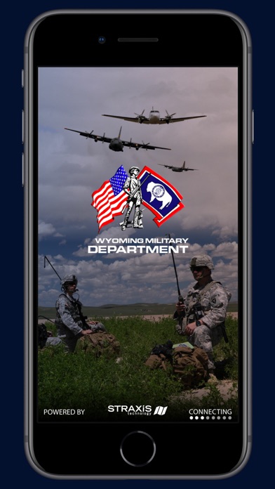 Wyoming Military Department Screenshot