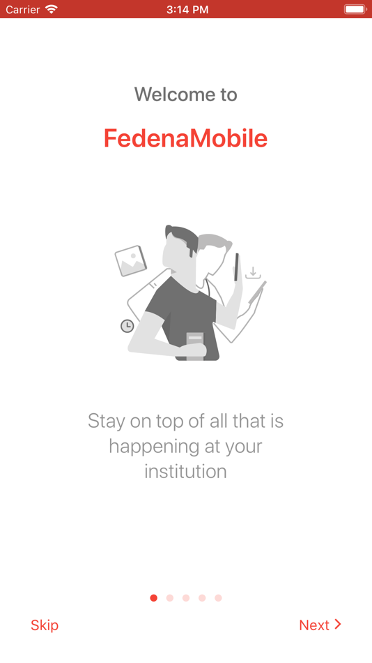 #1. Fedena Mobile App (iOS) Podle: Foradian Technologies
