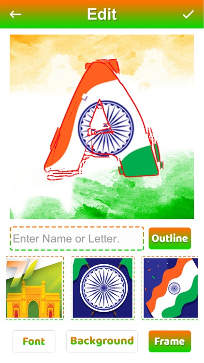 Independent Day Letter Maker screenshot-3