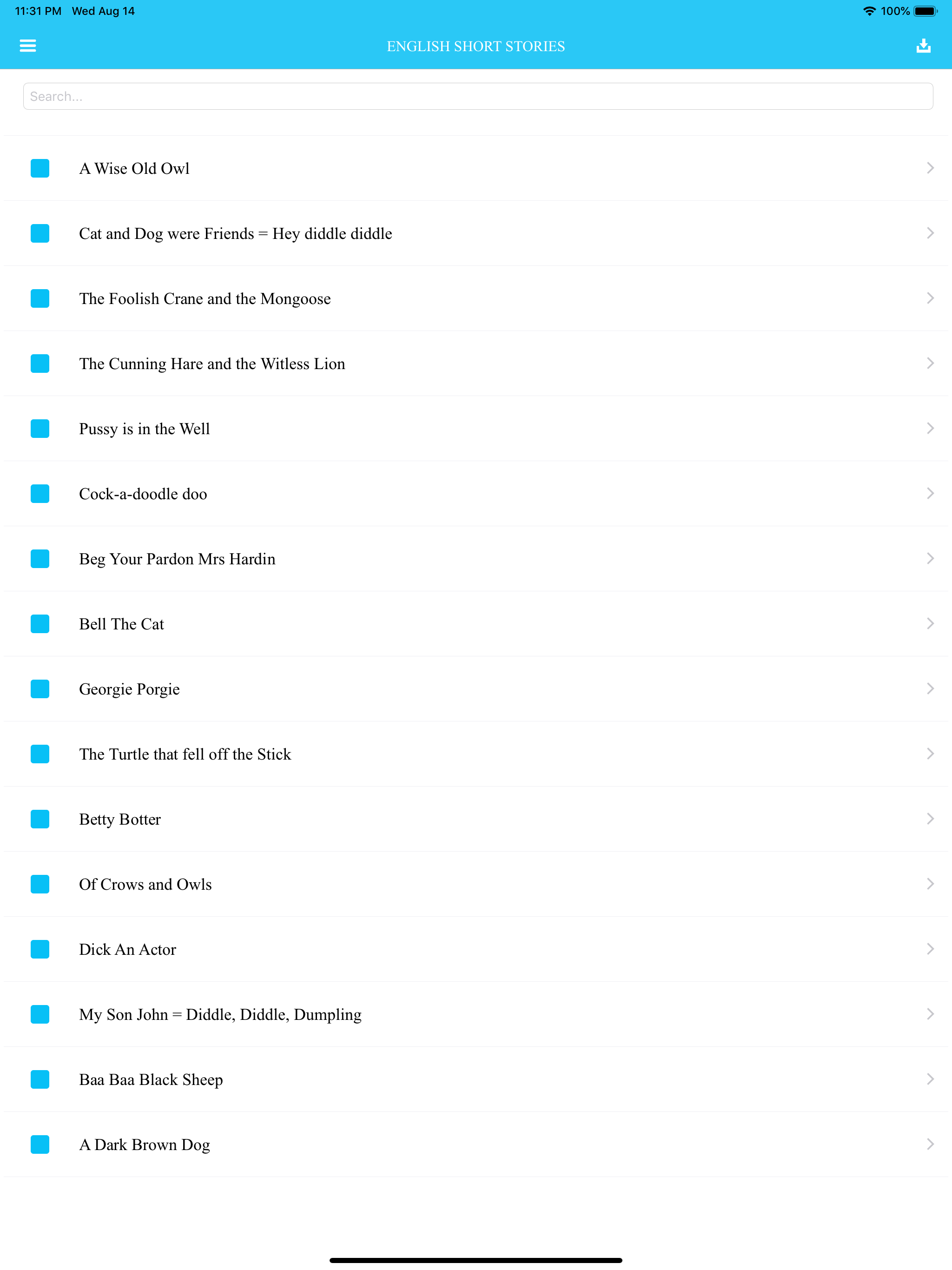 Kids English Stories screenshot 4