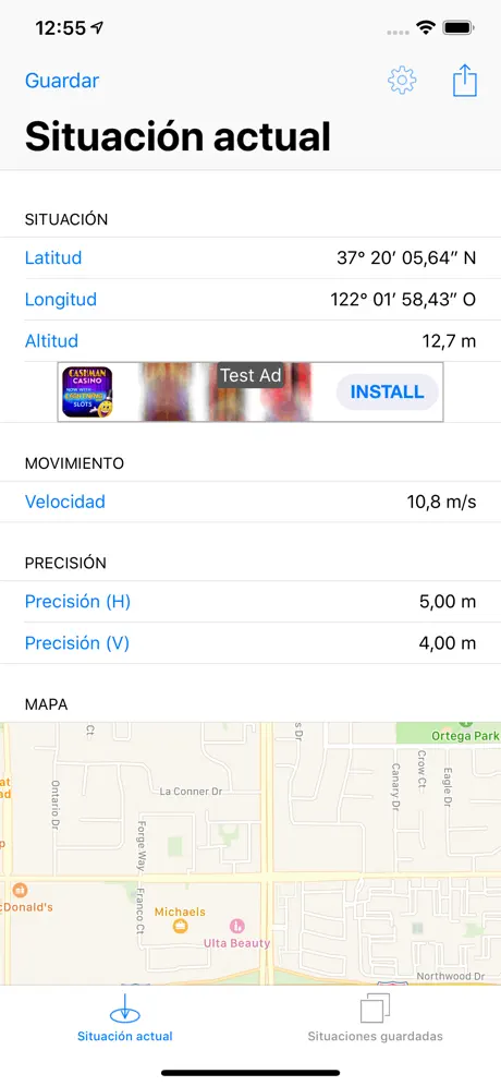 Simple GPS logger