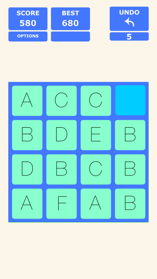 #5. ABC Letters Mania Brain Game (iOS) 由: Andre Tobisch