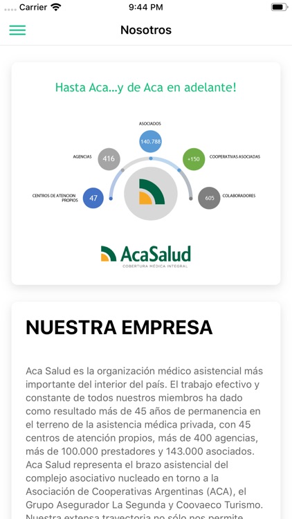 Asamblea ACA SALUD