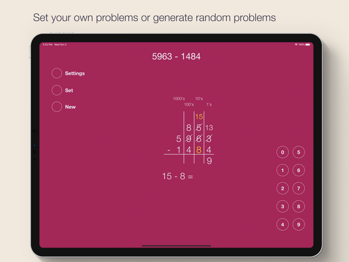 Trade-First Subtraction