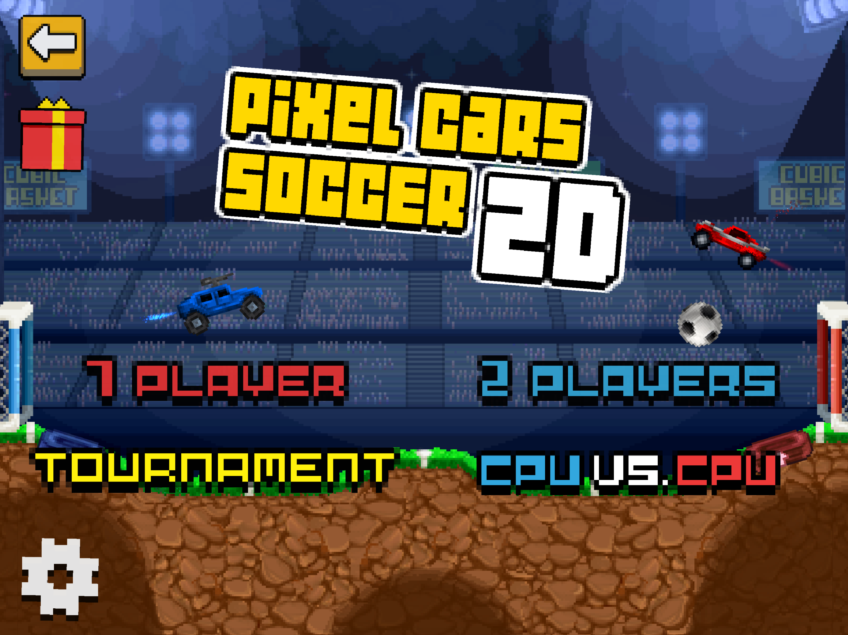 Pixel Cars. Soccer screenshot 4