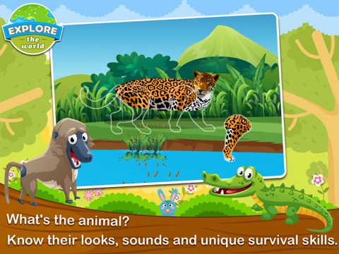 Toddler Preschool Animal Gameのおすすめ画像1