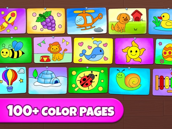 Coloring Games: Painting, Glow screenshot