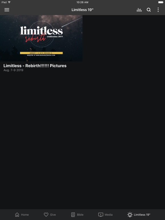 MaranathaUSA iPad screenshot 3 - Education app