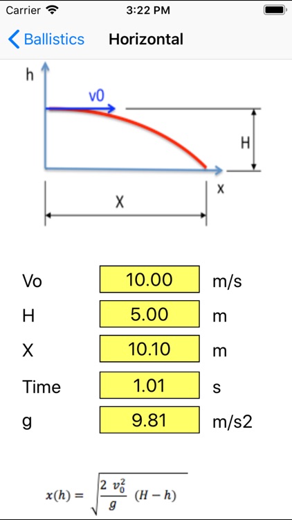 Laws of Ballistics