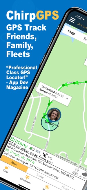 GPS Phone Tracker Chirp Locate