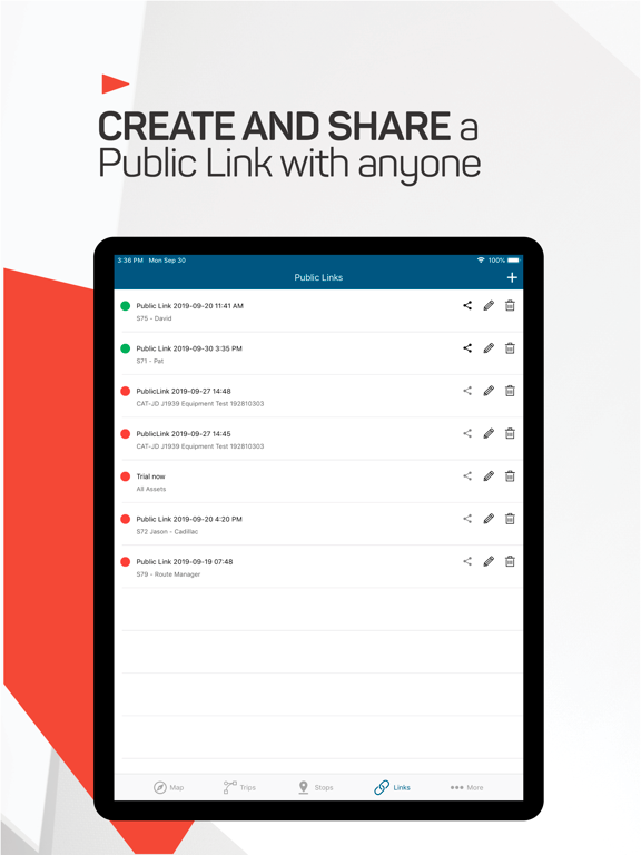 Titan GPS Fleet iPad screenshot 5 - Business app