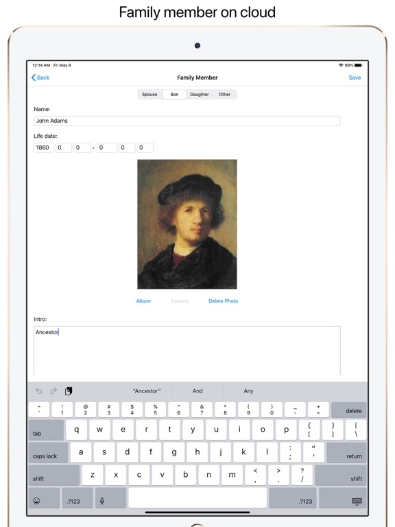 Screenshot #4 for Family Tree
