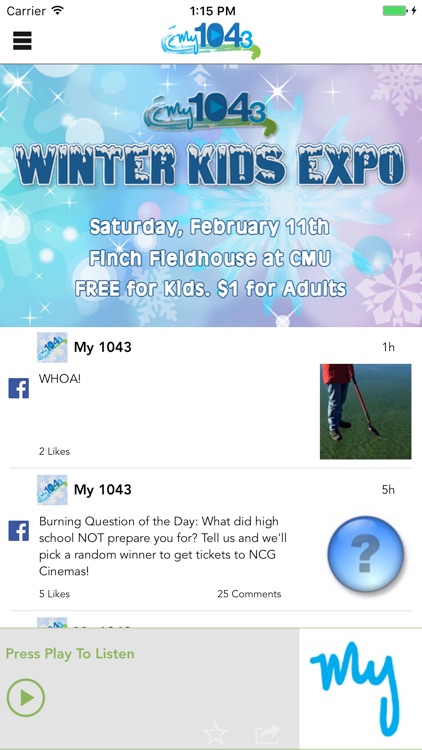 My 1043 WCZY Mt Pleasant, MI