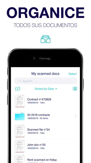 Captura de pantalla de Scanner App ∙ Scan & Sign PDF en iPhone 7