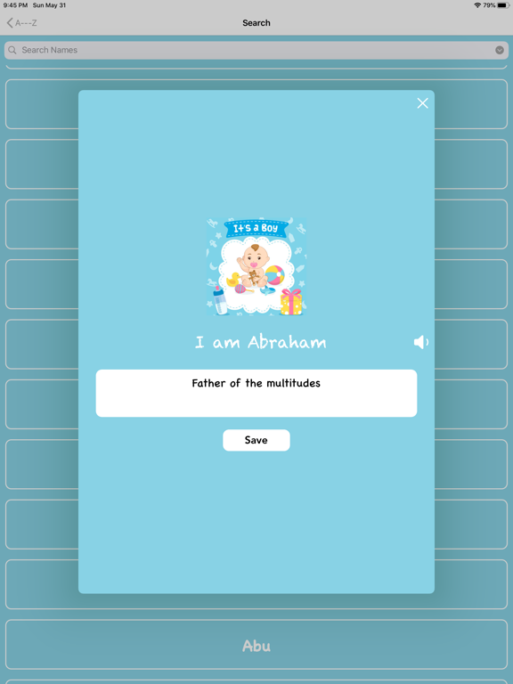 Screenshot #5 pour First Step : Baby names & Care