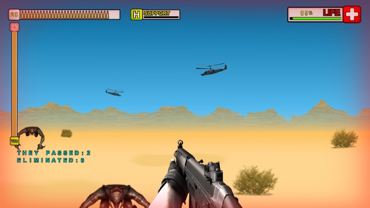 Shooting monster hunter