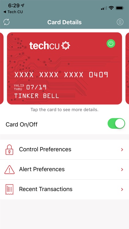 Tech CU Card Manager