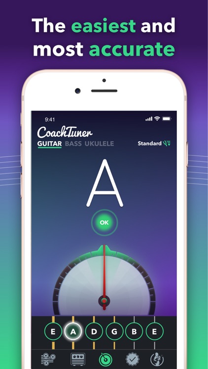 Guitar Tuner Easy tune chords