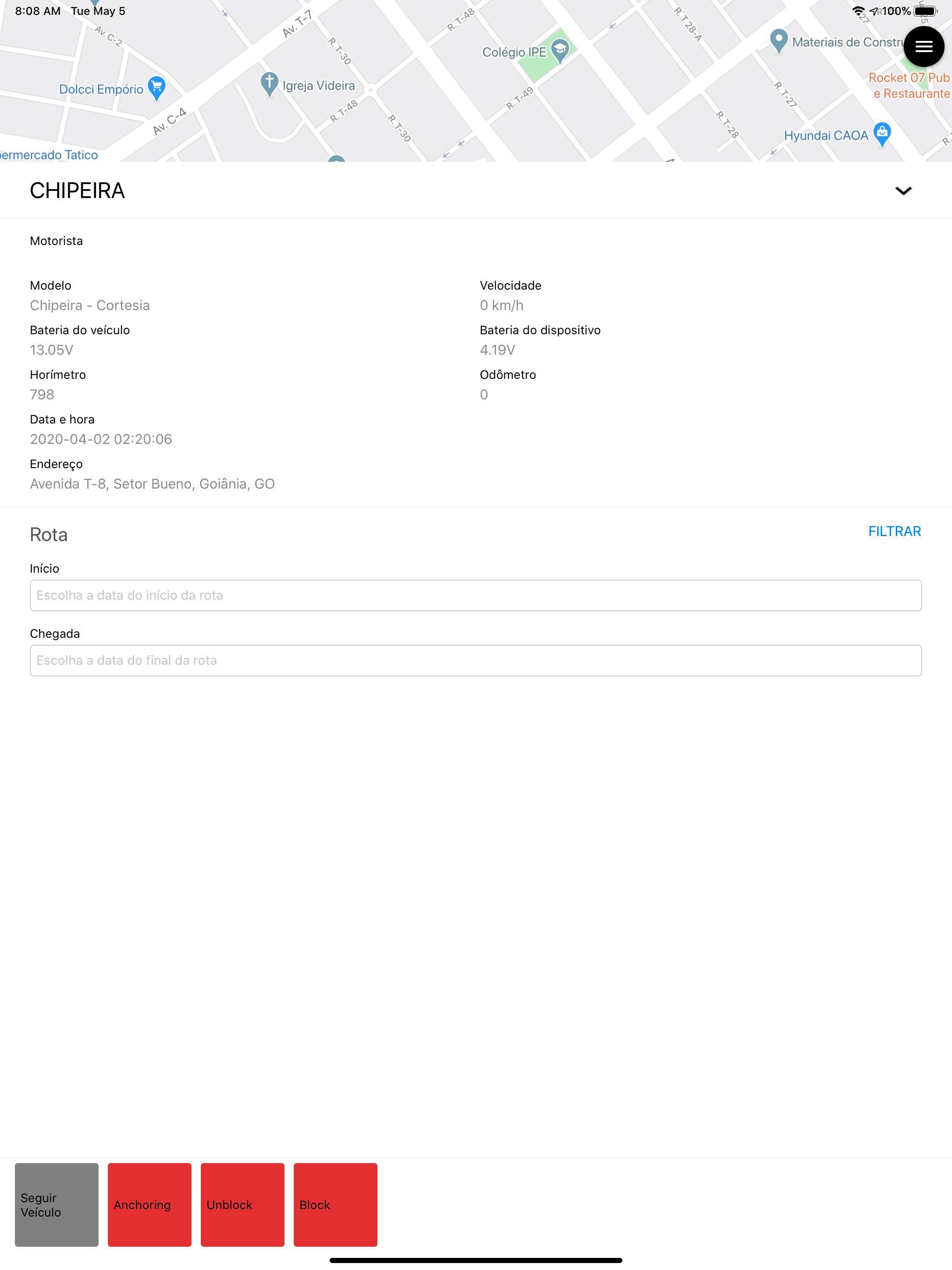 Carguard Rastreamento