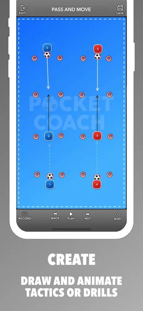 Pocket Coach: Futsal Board