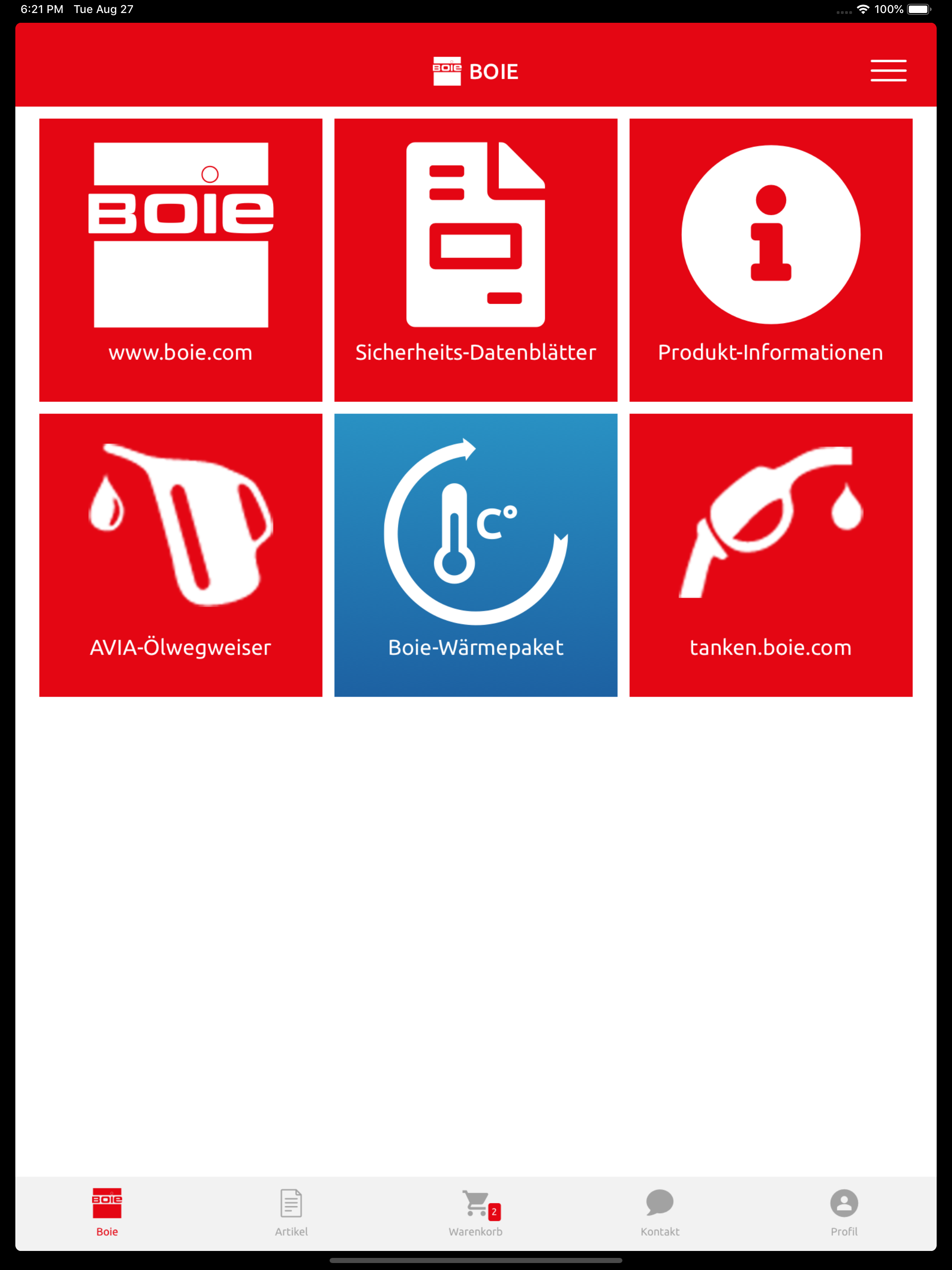 Boie Bestell-App screenshot 13