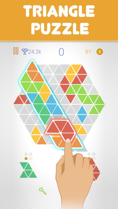 Tringles™ logic block puzzles Screenshot