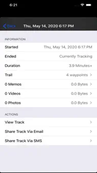 Sailboat GPS Track Data Logger iphone bilder 3