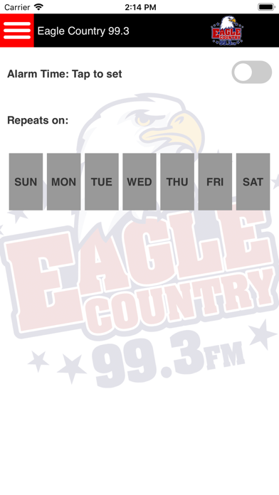 Eagle Country 99.3 iPhone screenshot 3 - Music app