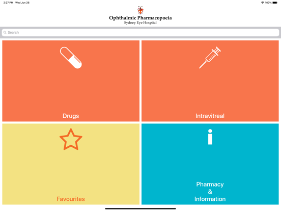 Screenshot #4 pour Sydney Eye Hosp. Pharmacopoeia